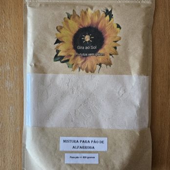 Mistura para pão de Alfarroba