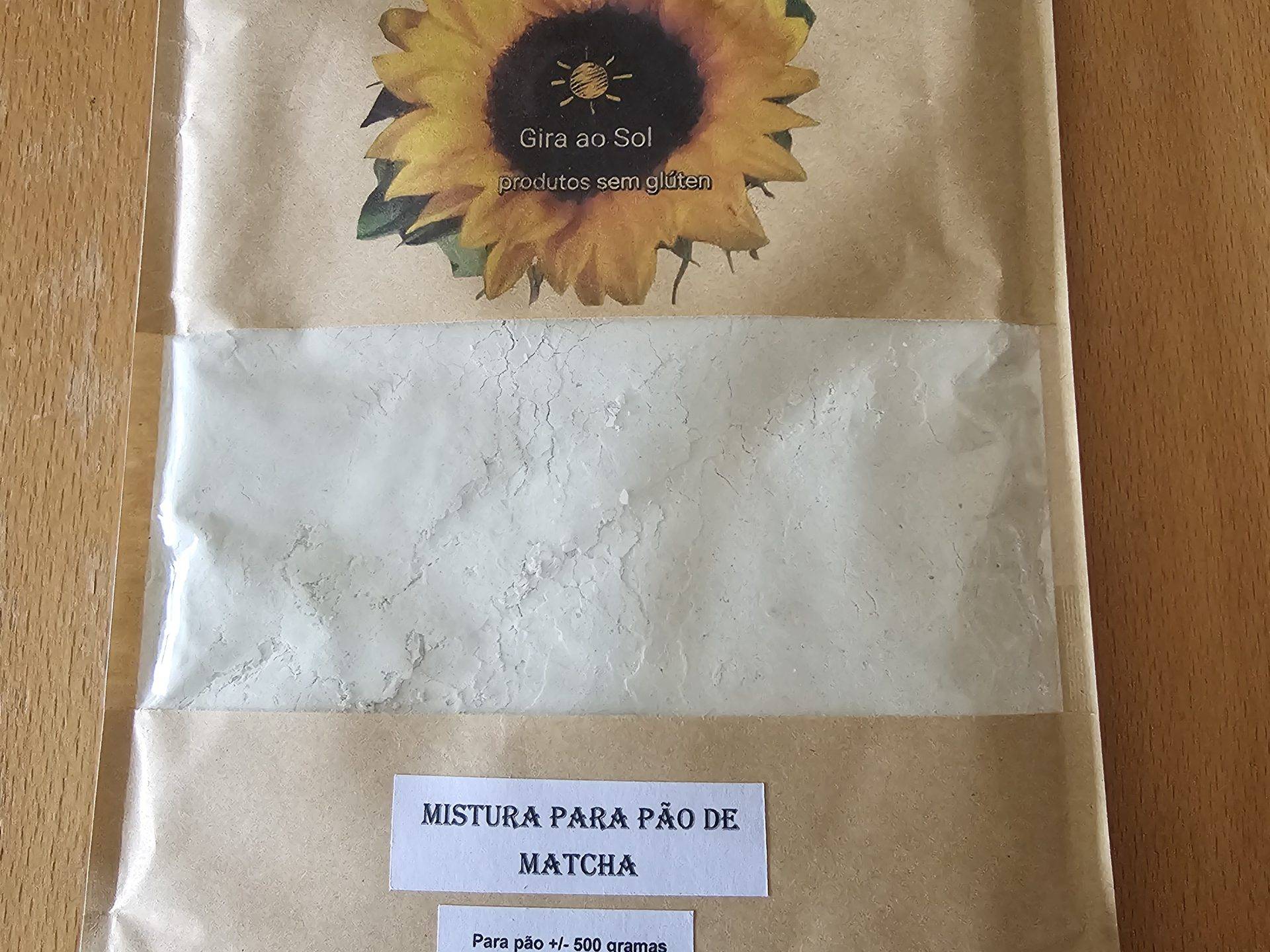 Mistura para pão de Matcha