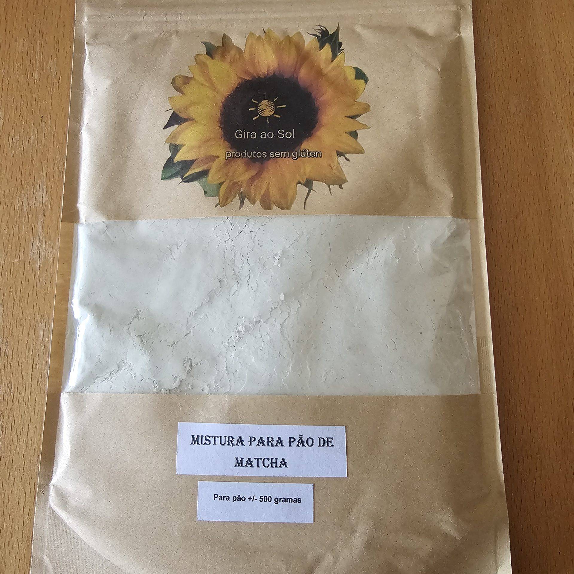 Mistura para pão de Matcha