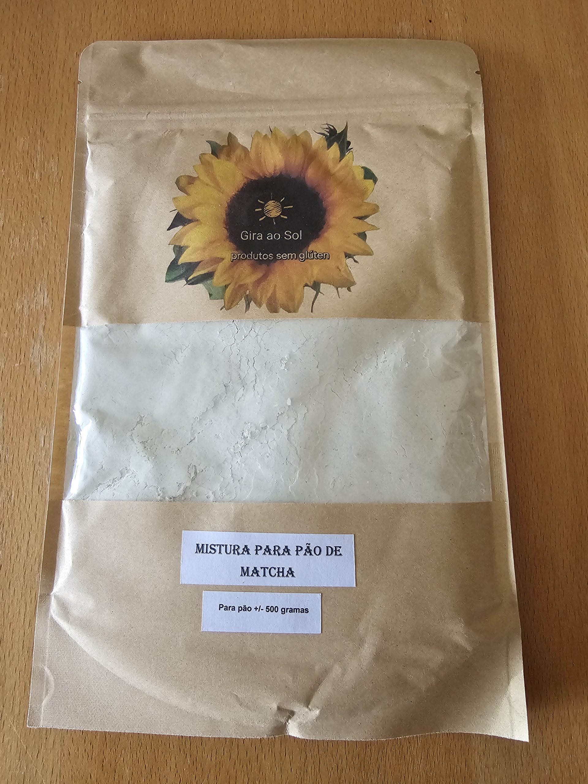 Mistura para pão de Matcha