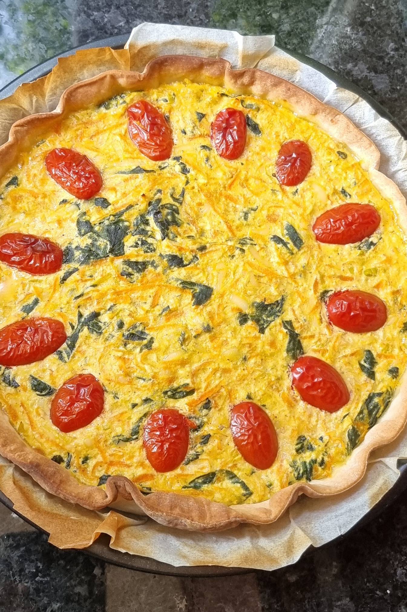 Quiche de tofu