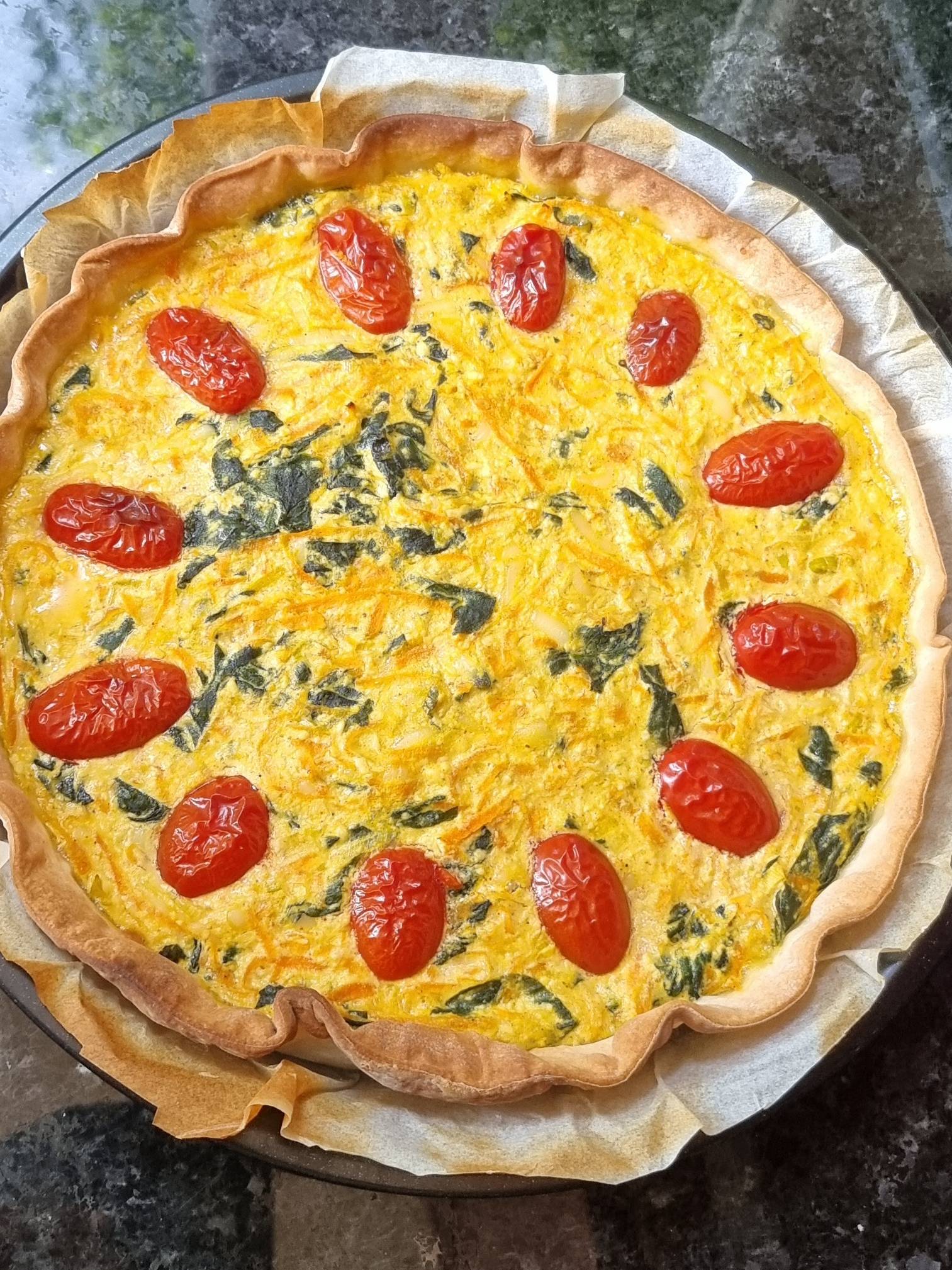 Quiche de tofu