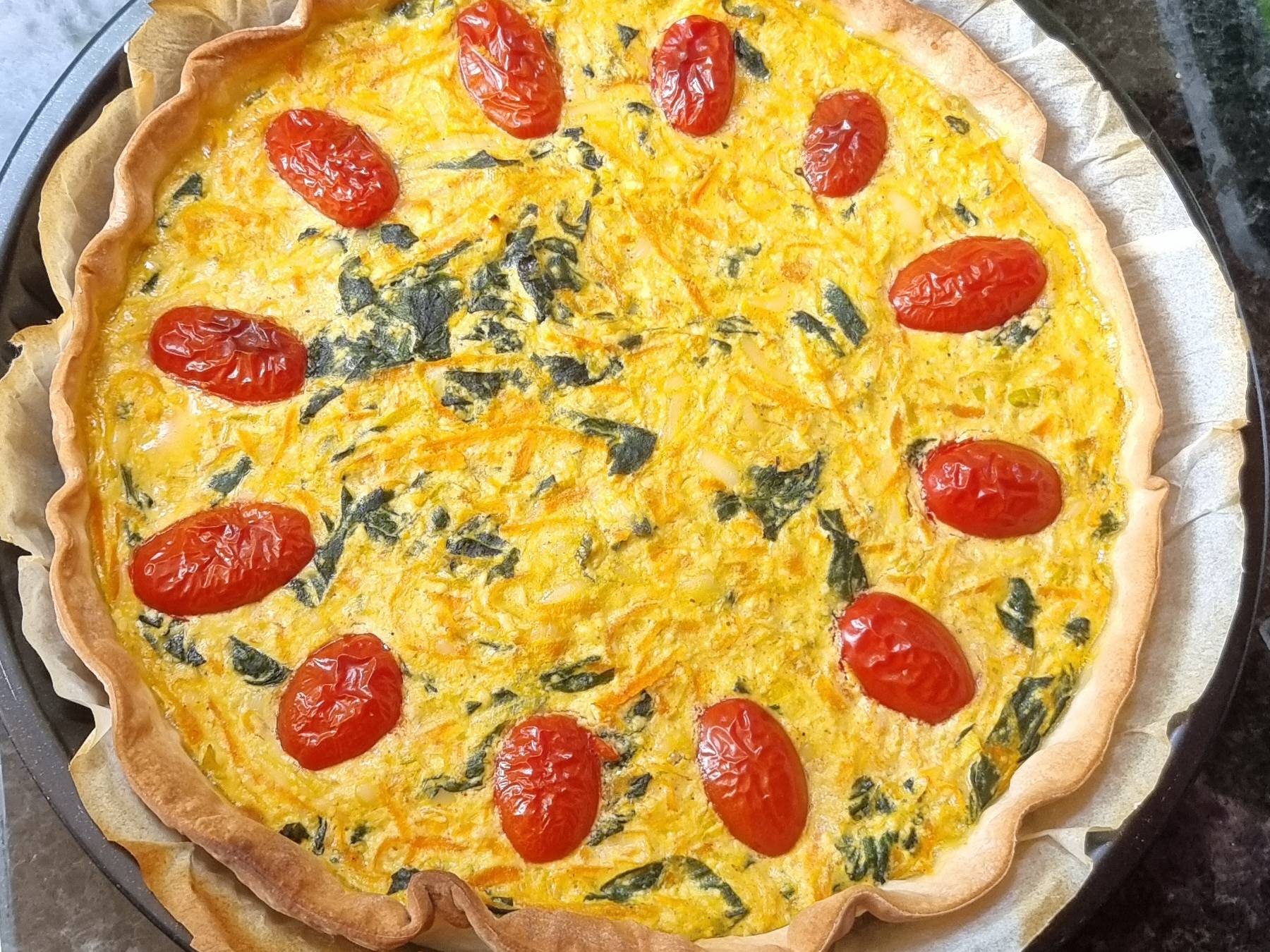 Quiche de tofu