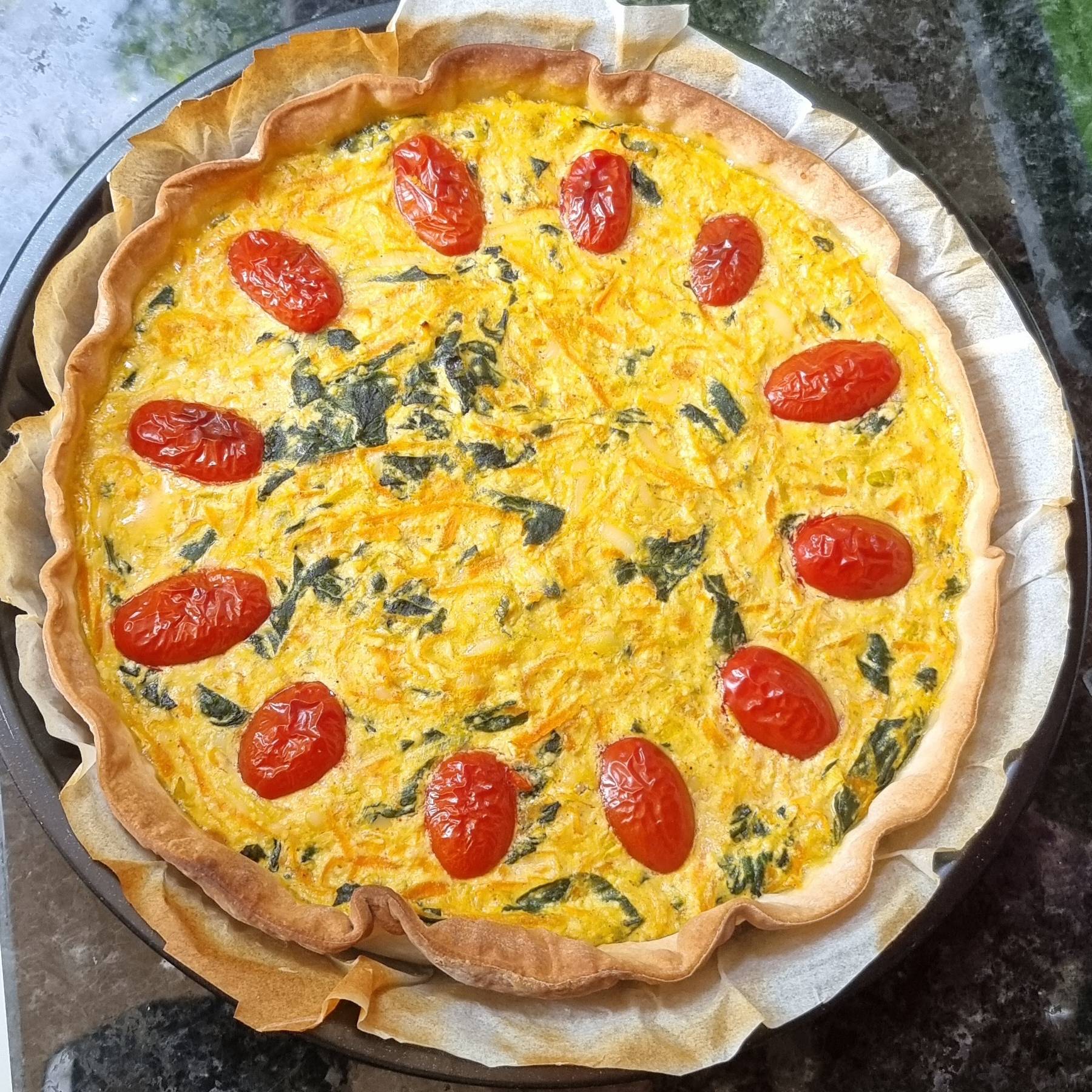Quiche de tofu