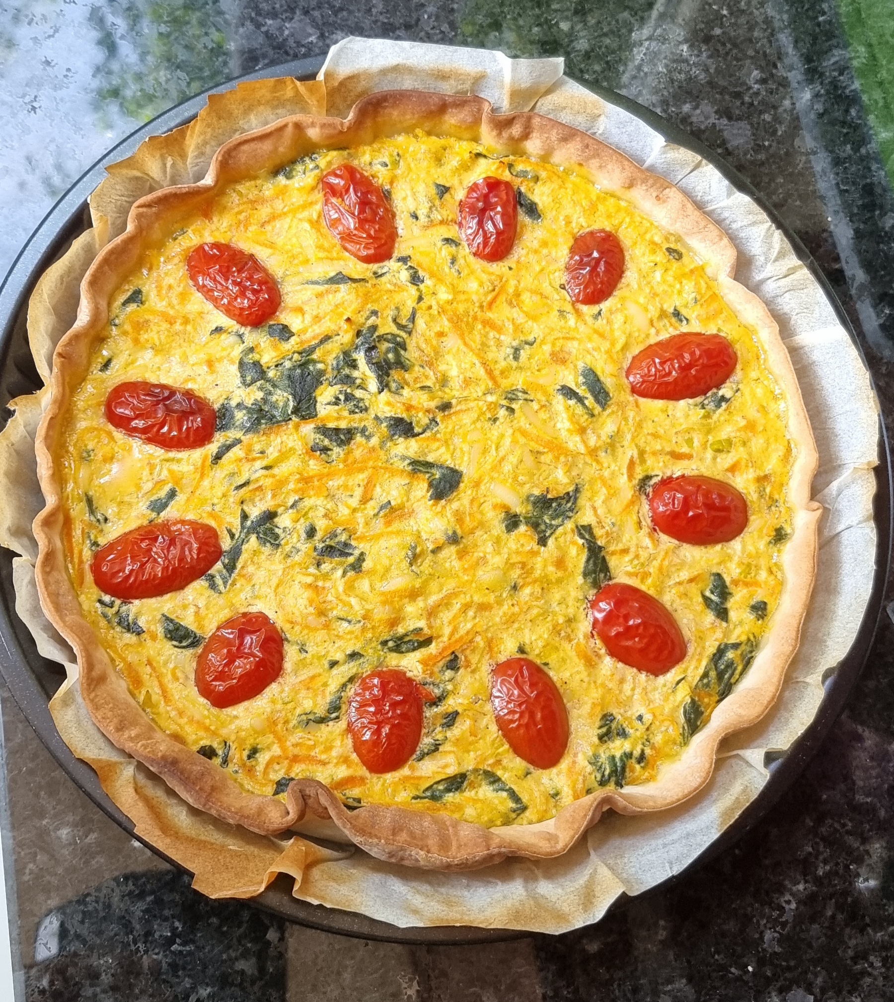 Quiche de tofu